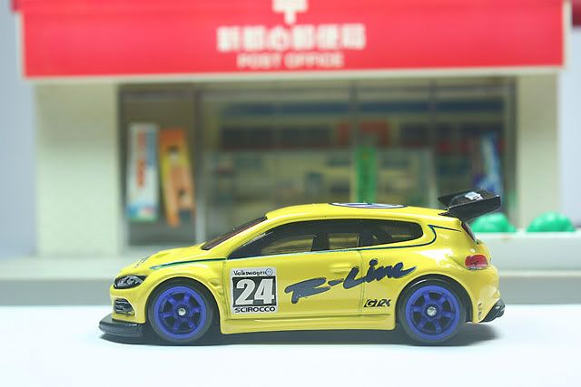 volkswagen scirocco toy car